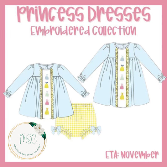 Embroidered Princess Collection