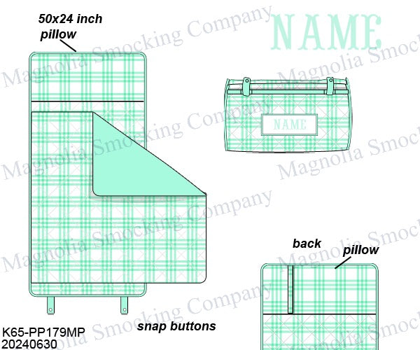 Boys Custom Smocked Luggage Pre-Order