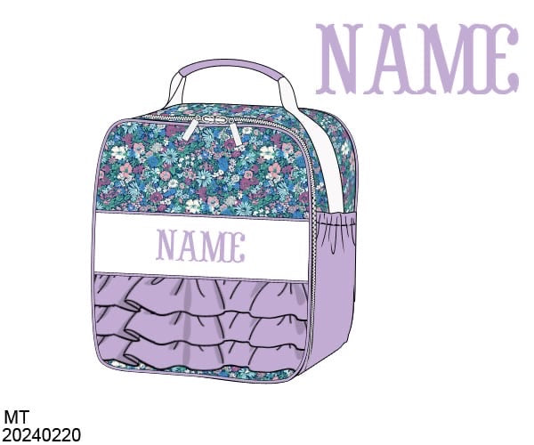 Blue Liberty Floral Luggage
