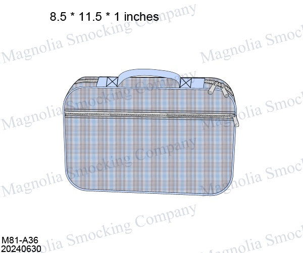 Boys Custom Smocked Luggage Pre-Order