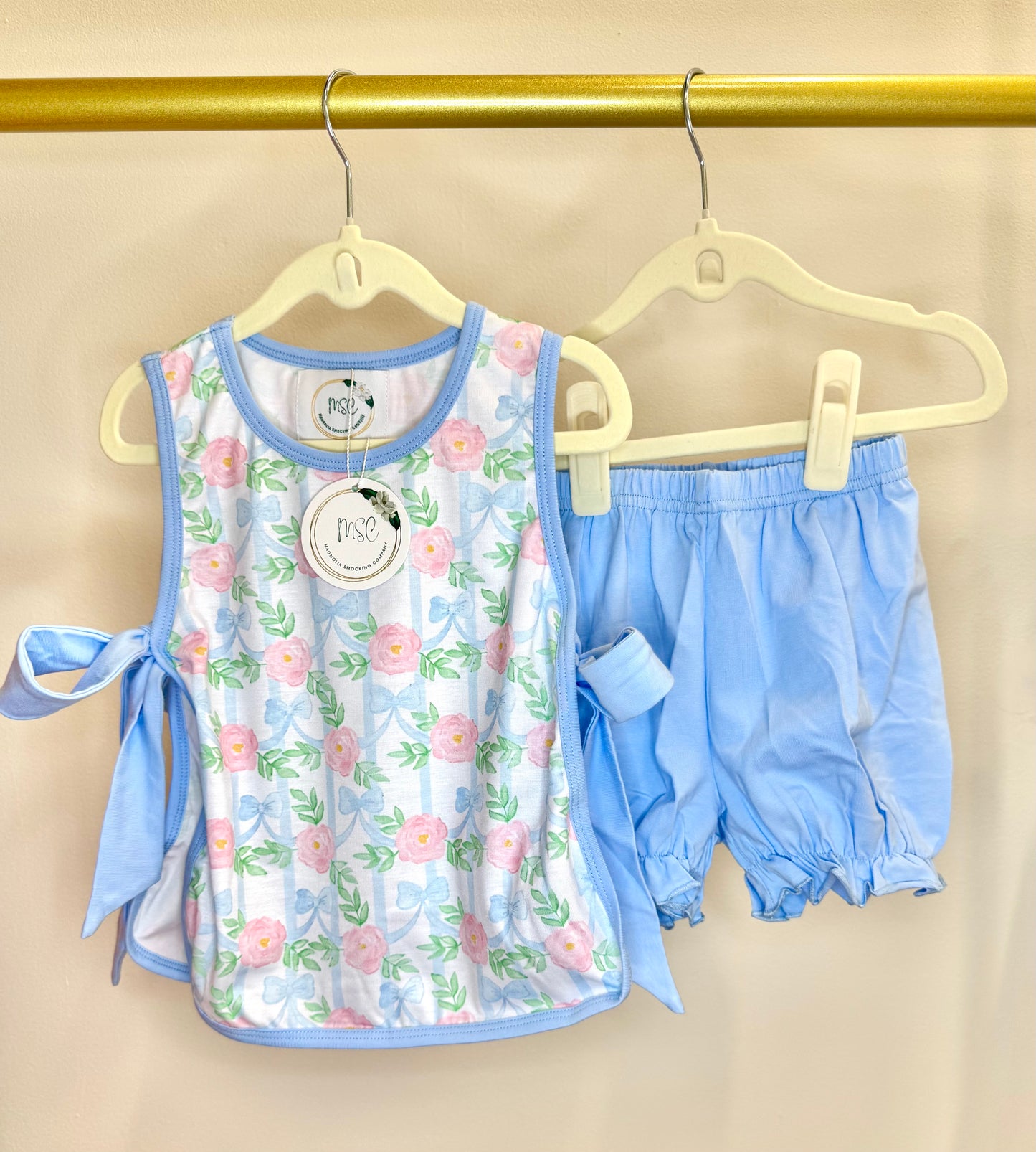 Grandmillennial Floral + Stripes