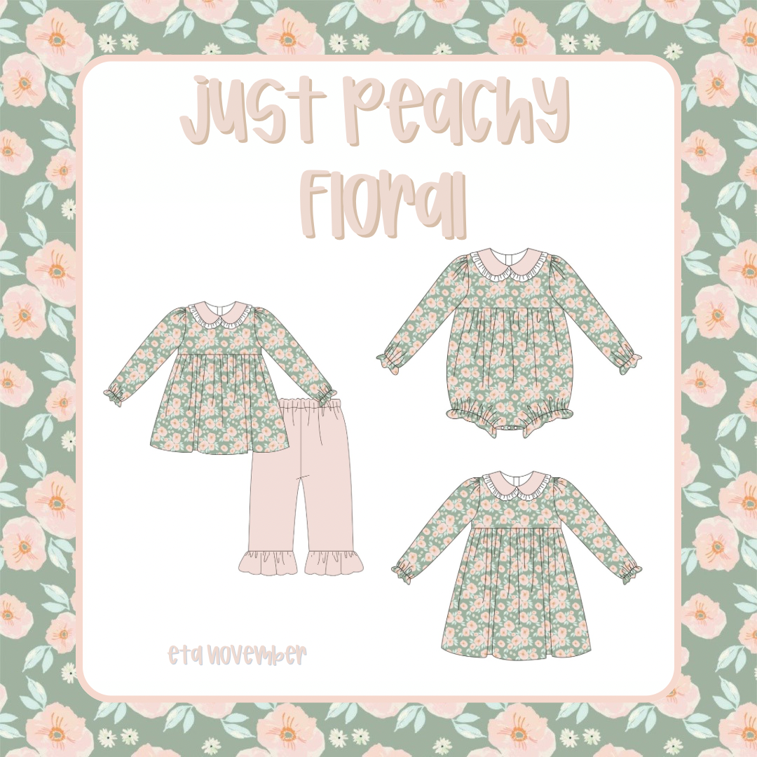 Just Peachy Floral