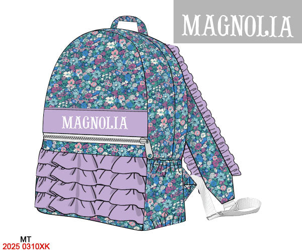 Blue Liberty Floral Luggage