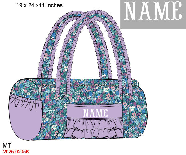 Blue Liberty Floral Luggage