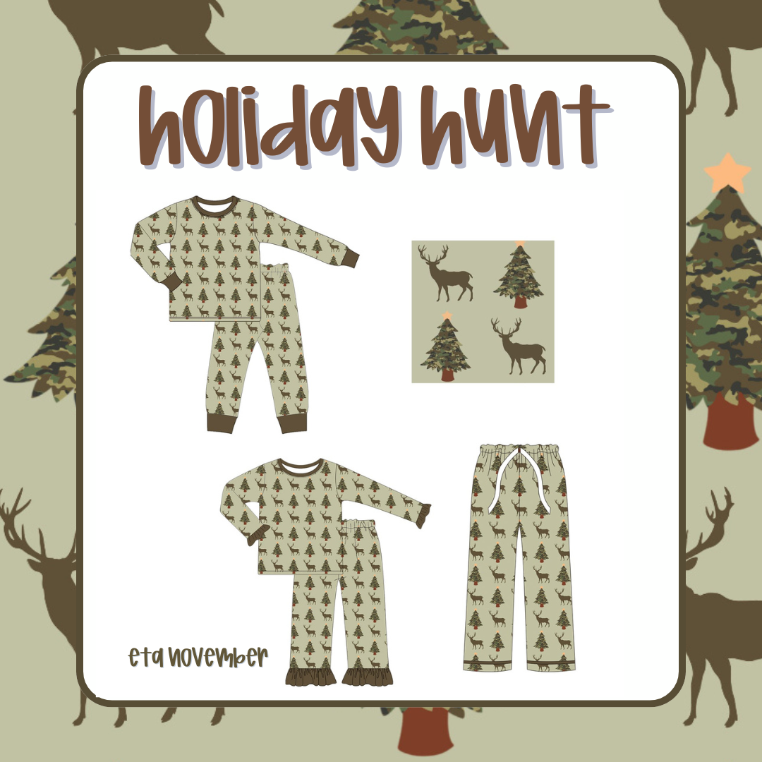 Holiday Hunt PJs