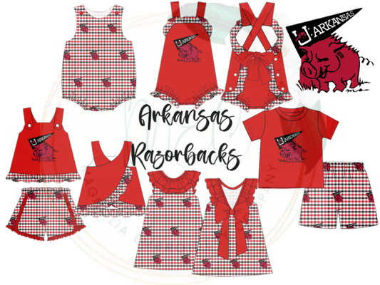 Arkansas Razorbacks - Vintage Mascot Pre-Order *ETA: Mid August*