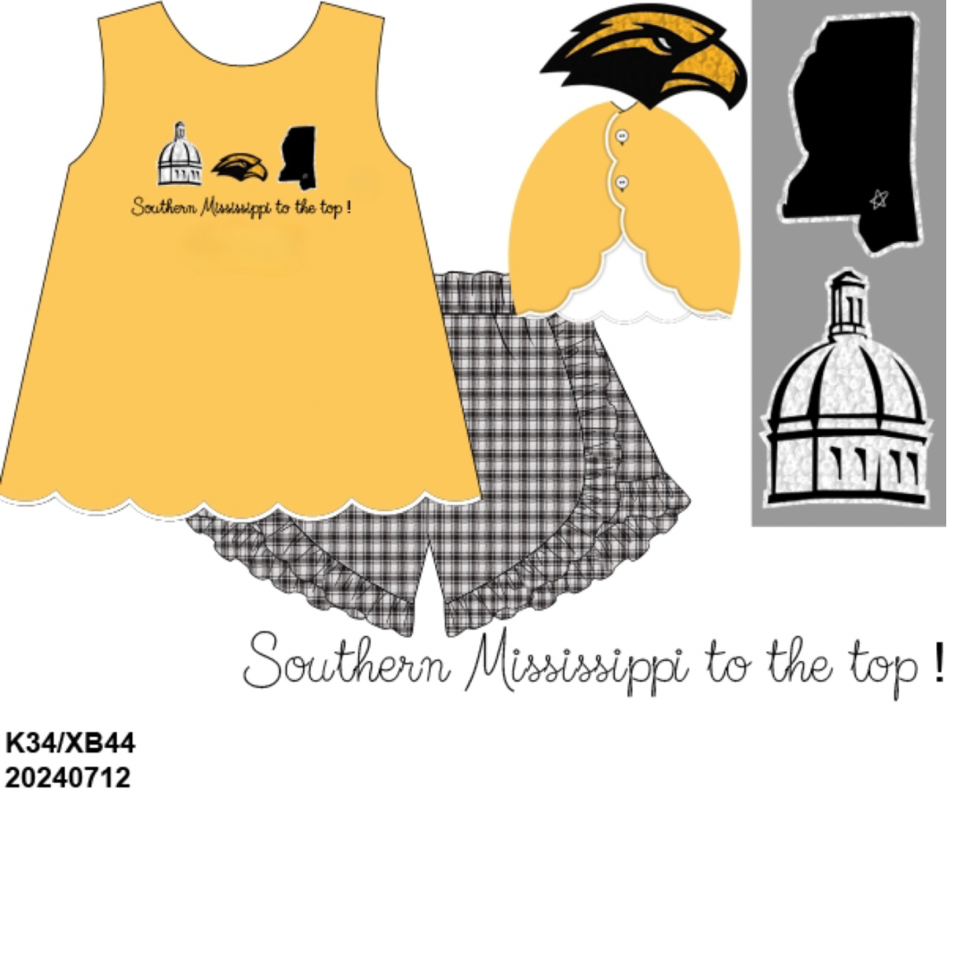 Southern Miss French Knot Collection