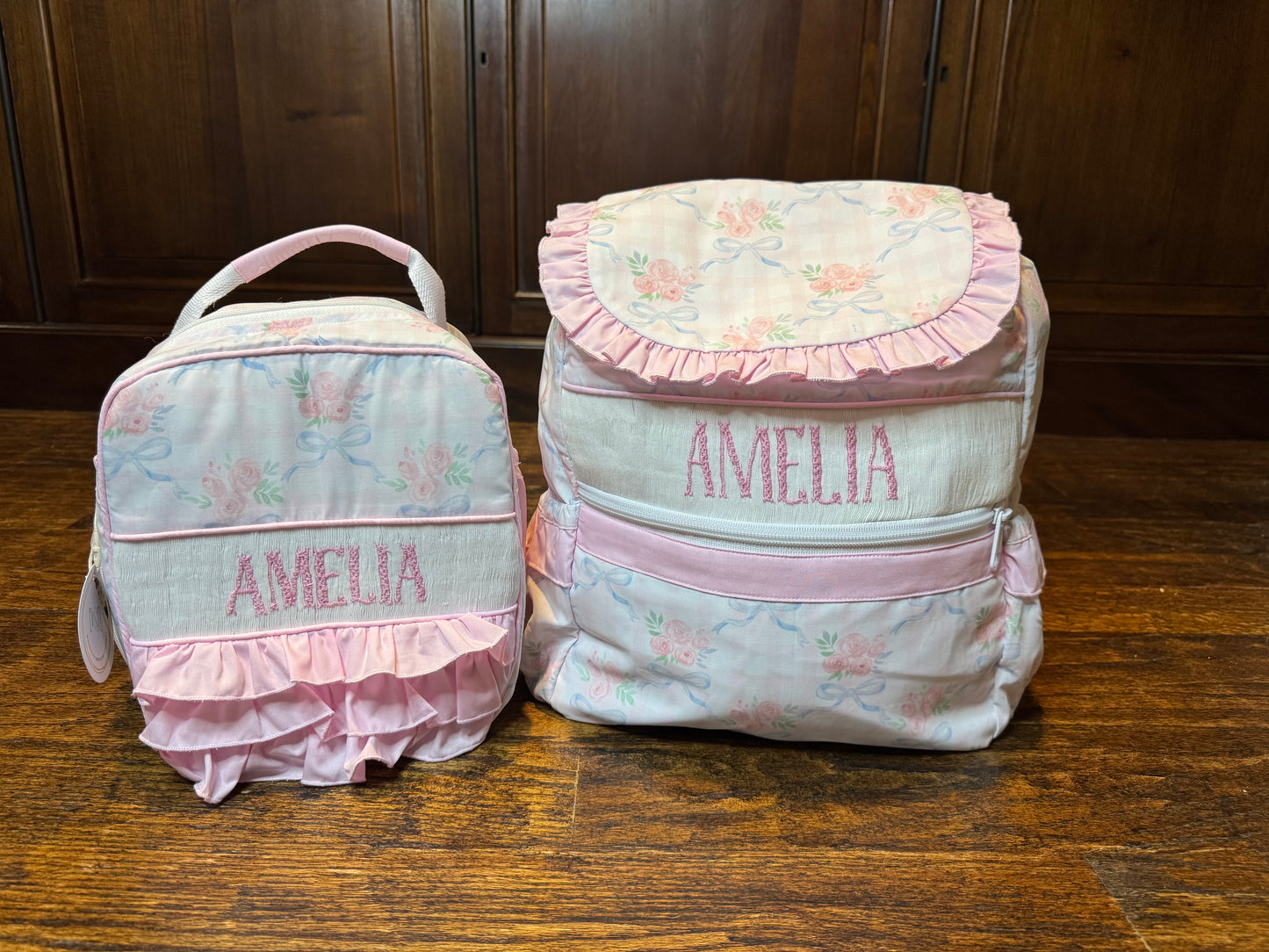 Rosebud Trellis Luggage