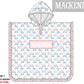 Hydrangeas & Bows Luggage
