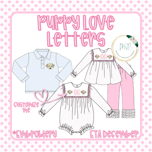Puppy Love Letters