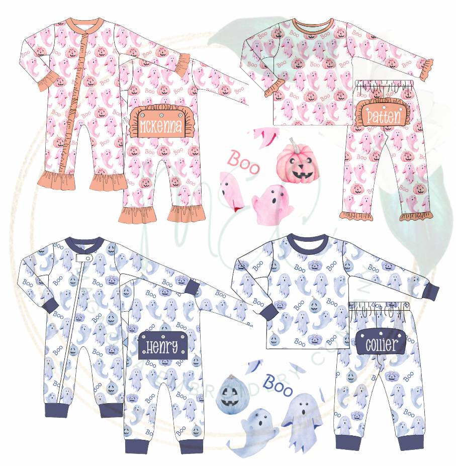 BOO Halloween PJs Collection