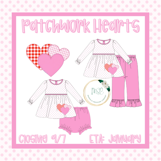 Patchwork Hearts