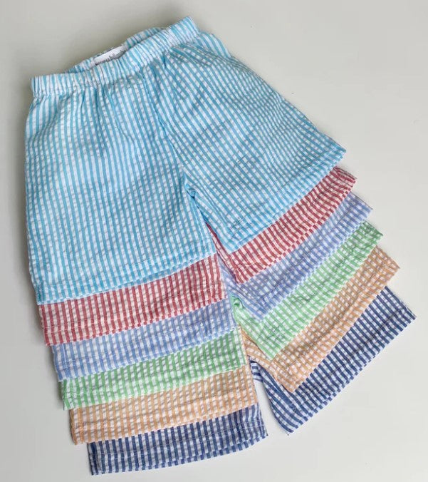 Boys Seersucker Shorts