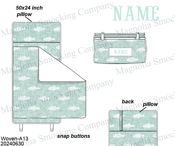 Gone Fishing Luggage