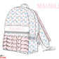 Hydrangeas & Bows Luggage