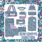 Blue Liberty Floral Luggage