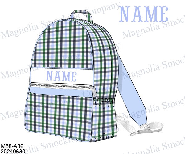 Boys Custom Smocked Luggage Pre-Order