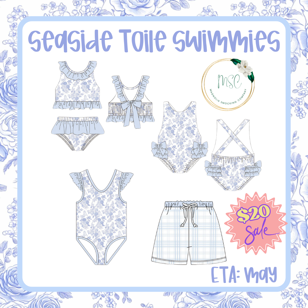 Seaside Toile Swimmies