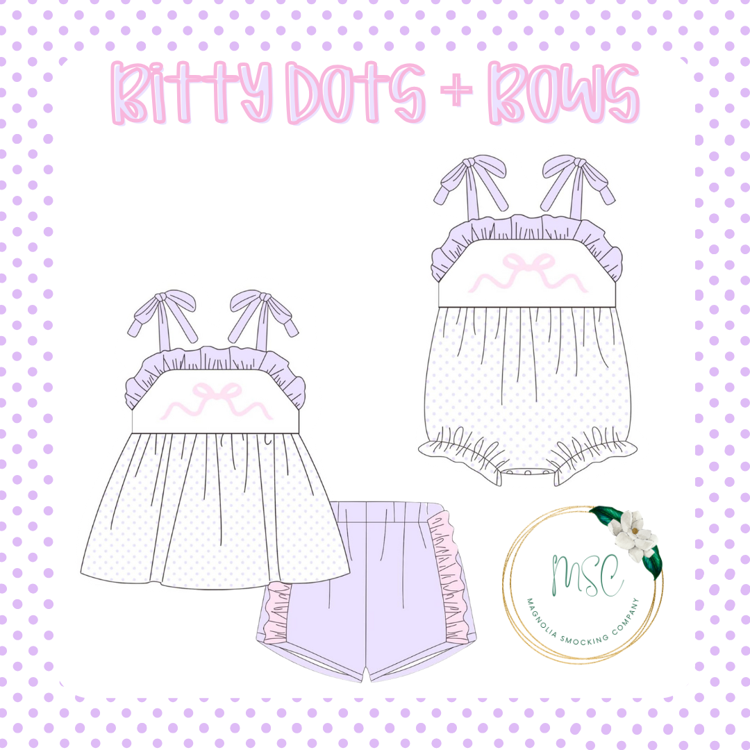 Bitty Dots + Bows