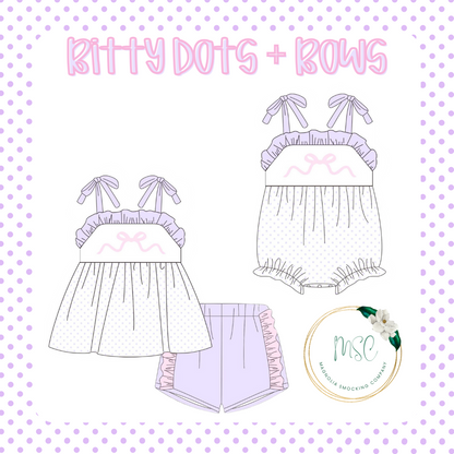 Bitty Dots + Bows