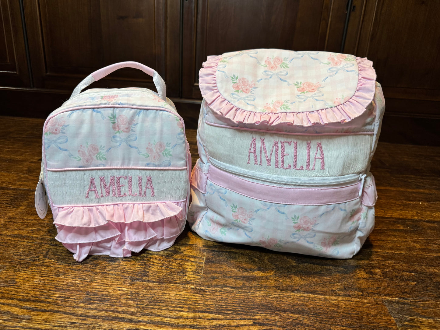Rosebud Trellis Luggage