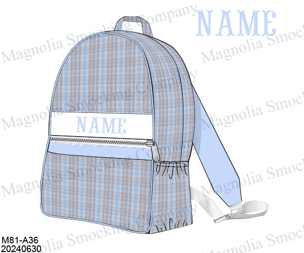 Boys Custom Smocked Luggage Pre-Order