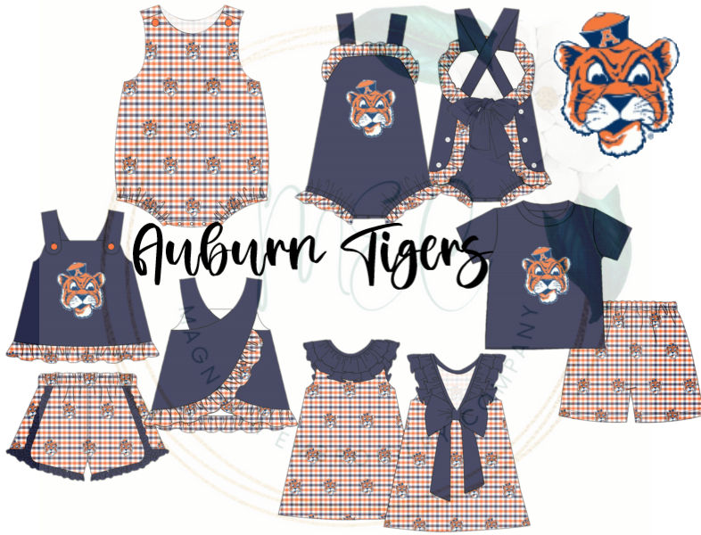 Auburn Tigers - Vintage Mascot Pre-Order *ETA: Mid August*