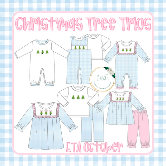 Christmas Tree Trios
