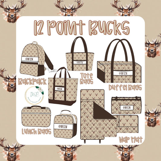 12 Point Buck Luggage