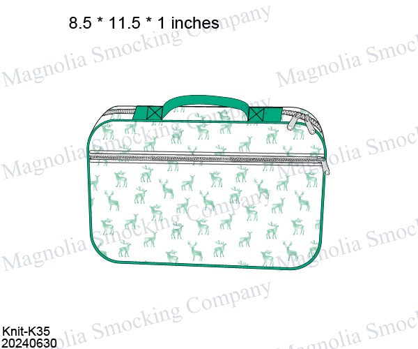 Boys Custom Smocked Luggage Pre-Order