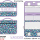 Blue Liberty Floral Luggage