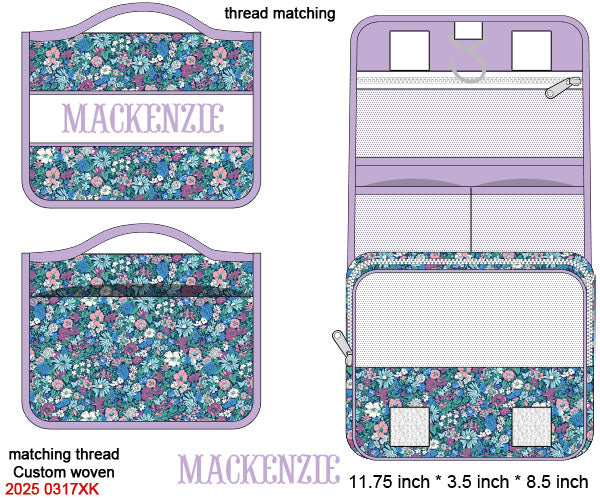 Blue Liberty Floral Luggage
