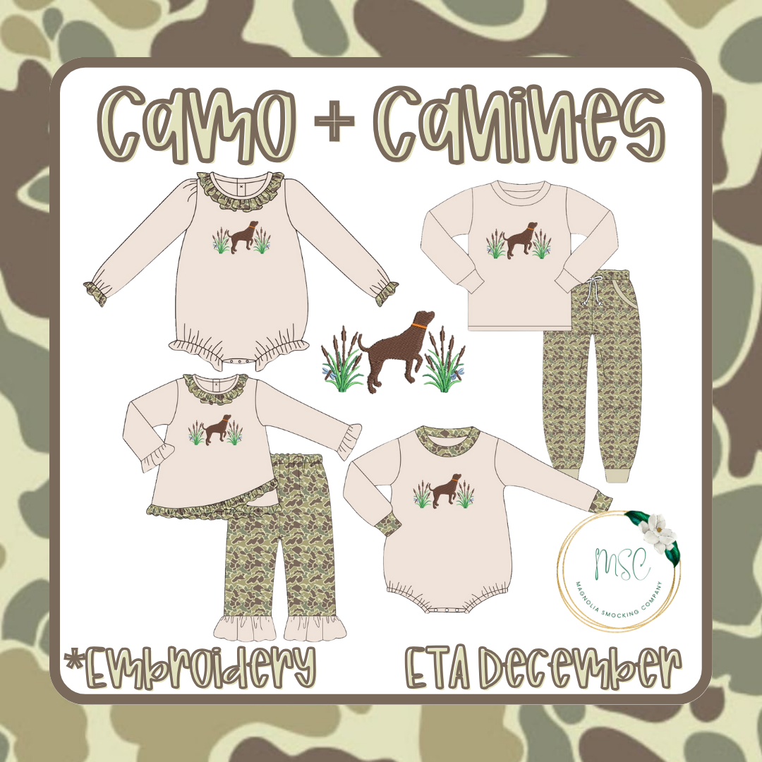 Camo + Canines