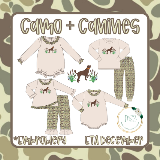 Camo + Canines