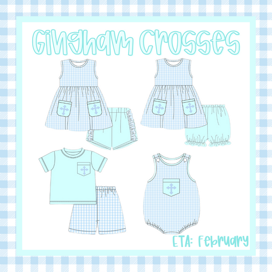 Gingham Crosses