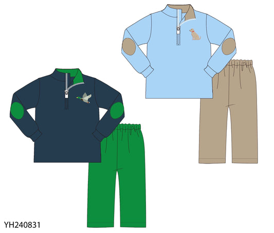 Pullover Pants Sets