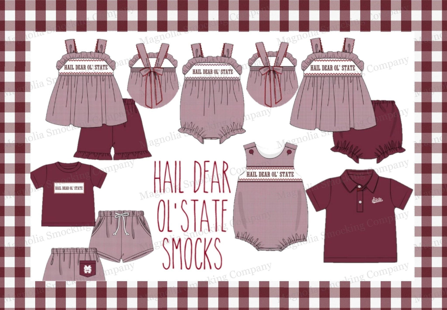 Hail Dear Ol’ State Smocks