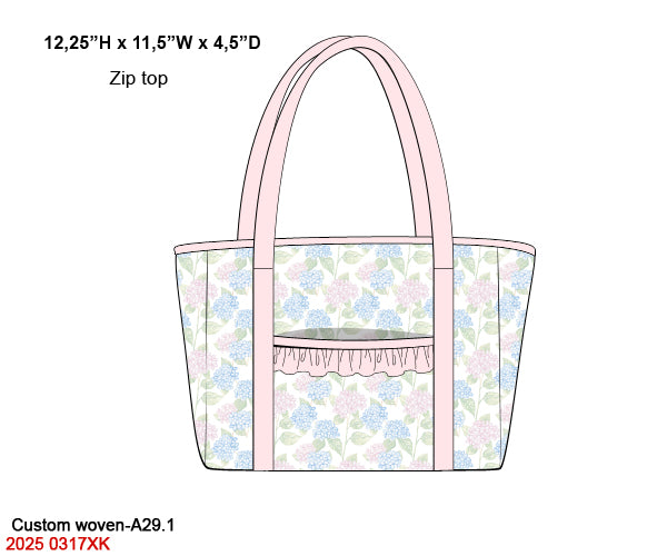 Hydrangeas Luggage