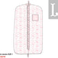 Pink Flowers + Bows Toile Luggage