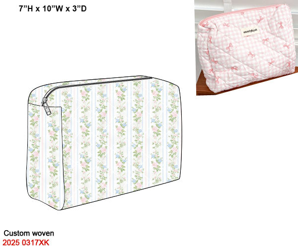 Stripes + Vines Luggage