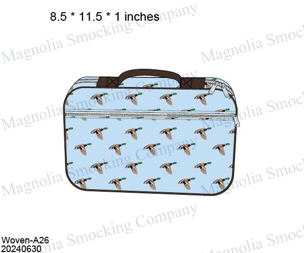 Boys Custom Smocked Luggage Pre-Order