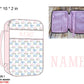 Hydrangeas & Bows Luggage