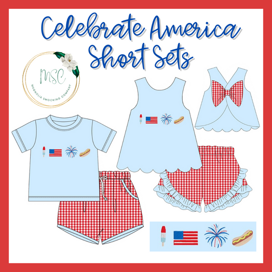 Celebrate America Short Sets