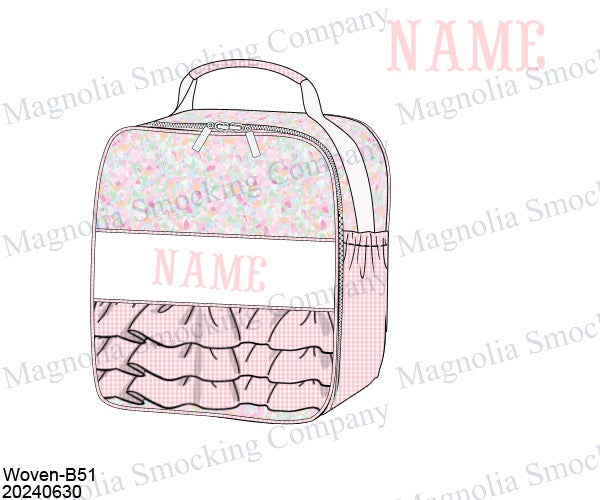 Girls Custom Smocked Luggage Pre-Order