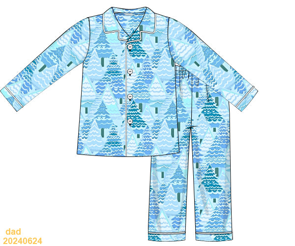 Family Christmas Tree Pajamas - Adult Sizes