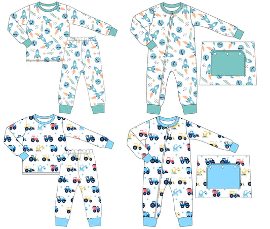 Boys Printed PJs