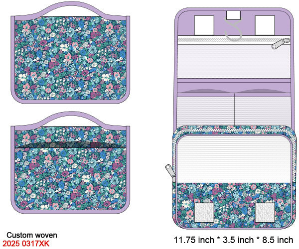 Blue Liberty Floral Luggage