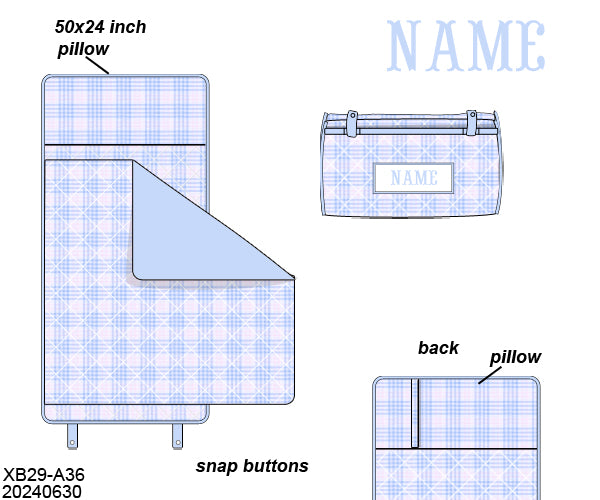 Boys Custom Smocked Luggage Pre-Order