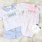 Swiss Dot Custom Smocks