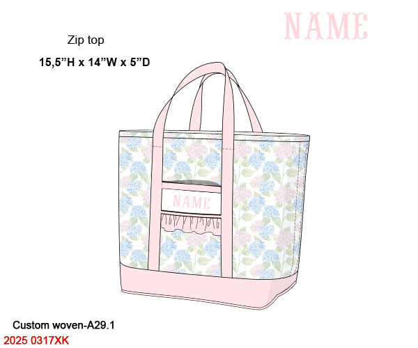 Hydrangeas Luggage